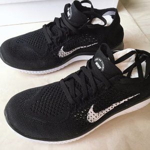 Nike Free RN Flyknit, black, Size 6